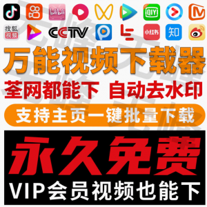 抖音快手短视频批量下载无水印西瓜下载软件网页一键采集高清素材-虚拟资料仓