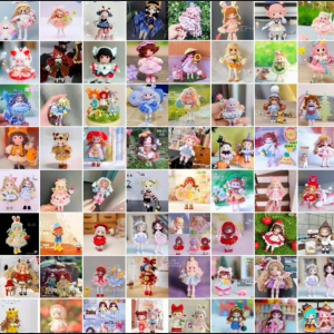 精品隐藏800+款精品微钩隐藏人偶图解全店图解部分带视频打包价-虚拟资料仓